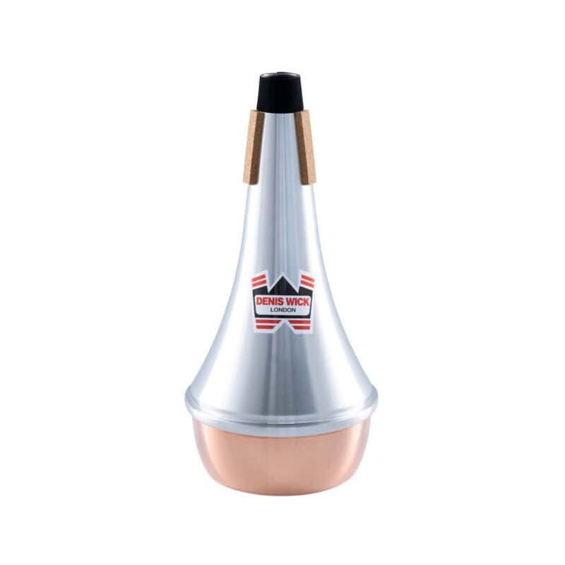 5505C Aluminum Straight Copper Bottom Trombone Mute